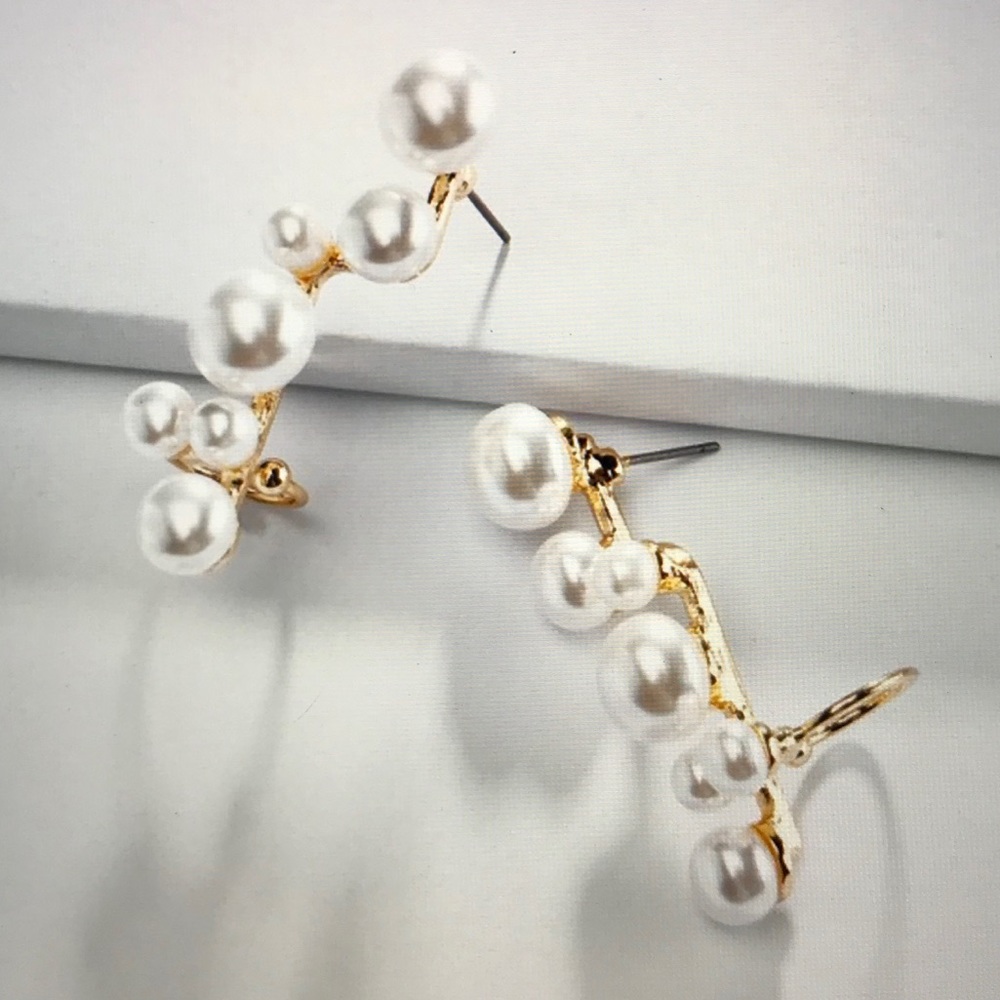 ✨Soraida Pearl Ear Crawler✨ - Picture 2 of 8